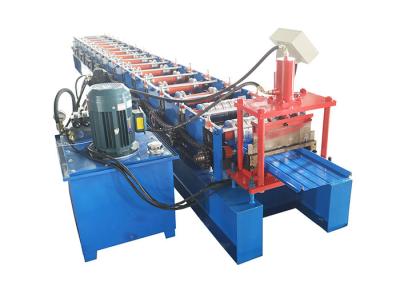 China Color Steel Roofing Sheet Roll Forming Machine Easy Assemble Self Locking Panel for sale