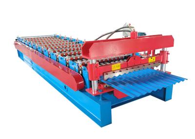 China Automatic Corrugated Wave Panel Sheet Roll Forming Machine Making Tiles for sale