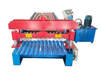 Chine Automatic Roof Tile Corrugated Sheet Roll Forming Machine Customized Mold à vendre