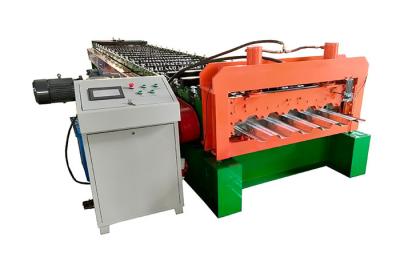 China Steel Structural Floor Deck Roll Forming Machine PLC Control for sale