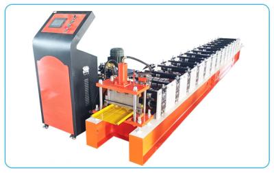 China Self Lock Standing Seam Roof Sheet Roll Forming Machine With Hydraulic Cutting for sale