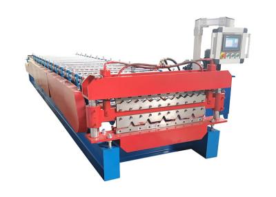China Double Layer Metal Roof Portable Roof Panel Rollforming Machine For Color Steel Galvanized for sale