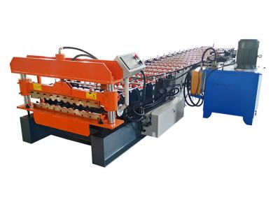 China PPGL 15 Steps Roof Sheet Rolling Machine Hydraulic Driven for sale