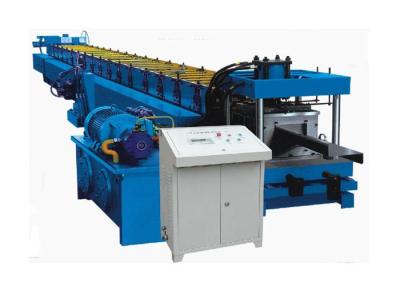 China Interchanged Section Z Purlin Making Machine , Cold Roll Forming Equipment Length Accurately for sale