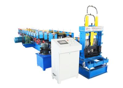 China Purlin-Maschine kalten Stahlc und Z, Profil-Rollen-Fensterladen-Streifen, der Maschine herstellt zu verkaufen