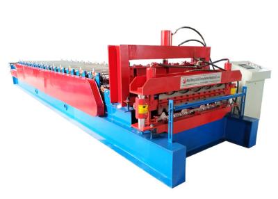 China Customized Color Steel Roof Roll Forming Machine , Wall Panel Roll Forming Machine for sale