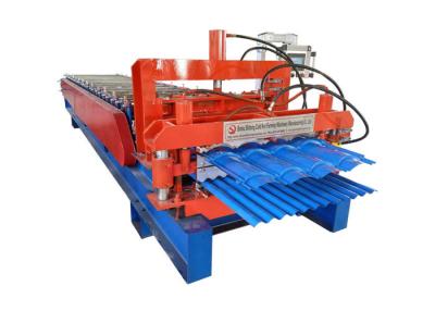 China 868-836 Aluminium Roll Forming Machine , Glazed Tile Roll Forming Machine Plate Width 1000mm for sale