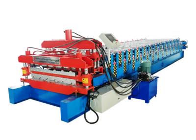 China Middle Plate 16mm Steel Sheet Roll Forming Machine With Two Different Profile Design for sale