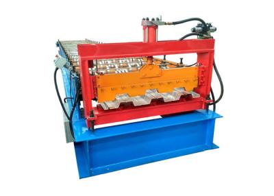 China Diameter 95mm Floor Deck Roll Forming Machine Russian / European Style Pump Power 15kw for sale