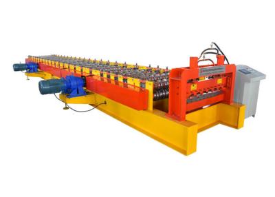 China Power 15 Kw Metal Deck Roll Forming Machine Dimension 15000*1200*1100mm CE Certification for sale