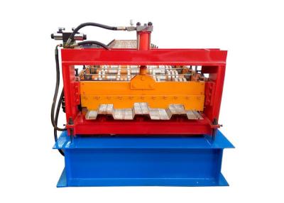 China PLC Control System Floor Deck Roll Forming Machine For Construction Building for sale