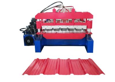 China Thickness 0.2-0.8mm Automated Roll Forming Machine , Cold Roll Forming Machine Power 4 KW for sale