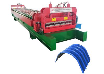 China Customized Color Metal Roofing Roll Former , Touch Screen Metal Rollforming Equipment for sale