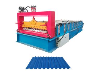 China Total Power 4 Kw Corrugated Sheet Roll Forming Machine Voltage 380V 50Hz 3 Phases for sale