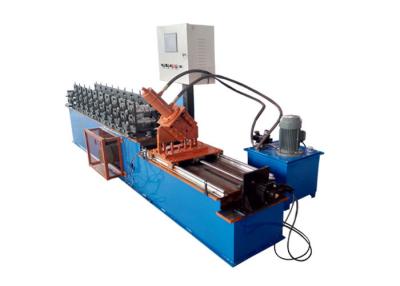 China PLC Controlled Drywall Making Machine , Corner Angle Iron Steel Frame Roll Forming Machine for sale