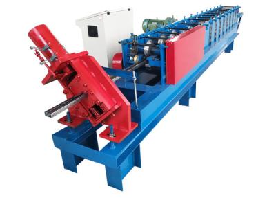 China Iron Gauge Keel Manufacturing Machine , Furring Channel Light Steel Roll Forming Machine for sale