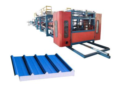 China Weight 16.3T Rockwool Sandwich Panel Machine , EPS Sandwich Panel Production Line for sale
