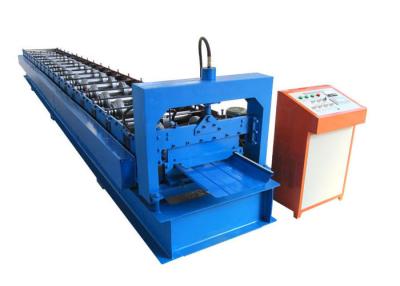 China Easy Install Standing Seam Roll Forming Machine Size 7.6*1.4*1.5m With Hydraulic System for sale