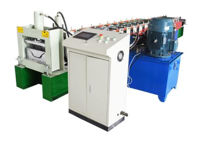 China Cold Steel Hydraulic Decoiler Machine , Gutter Roll Forming Machine Customized Color for sale