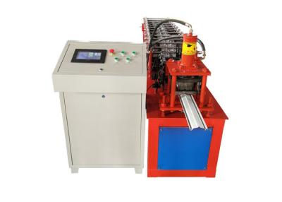 China Iron Sheet Rolling Shutter Strip Forming Machine , Garage Door Roll Former Power 4 KW for sale