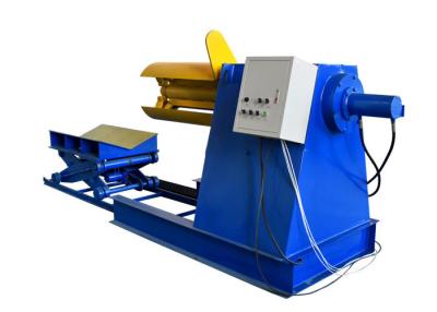 China Automatic Manual Sheet Hydraulic Decoiler Machine For Metal Roofing Equipment for sale