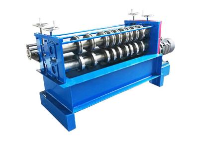 China Blue Color Steel Shearing Machine , 9 Blades Sheet Shearing Machine Weight 1000KG for sale