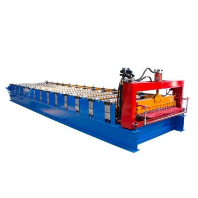 China Single Layer Corrugated Roll Forming Machine , Corrugated Steel Panel Roll Forming Machine for sale