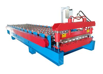China PPGI Sheet With Ribs Metal Roof Making Machine Special For Custruction Company for sale