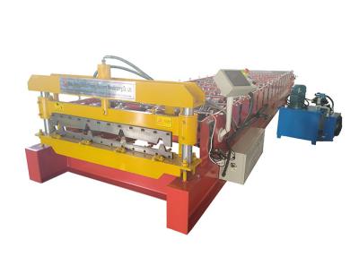 China Customized PPGI Roof Making Machine For High Corrugated Rib Roof Sheet for sale