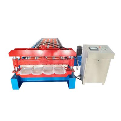 China 3kw 25m/Min Plc Roofing Sheet Roll Forming Machine for sale
