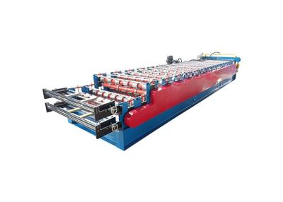 China Color Steel Double Layer Roof Roll Forming Making Machine for sale