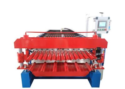 China 0.8mm 20m/Min Plc Double Layer Roll Forming Machine for sale