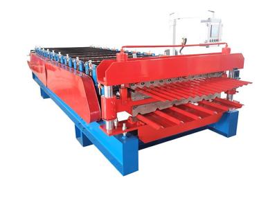 China Corrugated And Ibr Double Layer Forming Machine for sale