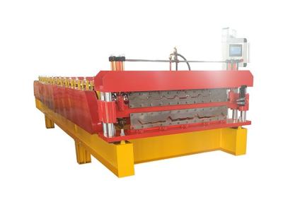 China Cold Plc 15m/Min Double Layer Roofing Sheet Roll Forming Machine for sale