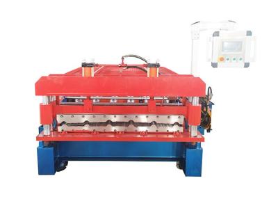China Zinc Colored Steel GI PPGI PPGL Metal Roofing Roll Forming Machine for sale