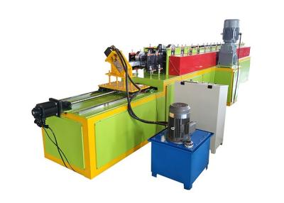 China Steel Frame Plc Touchscreen C Purlin Roll Forming Machine for sale