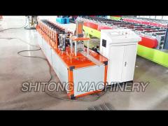 Customizable Roller Shutter Door Roll Forming Machine Steel Sheet Slat