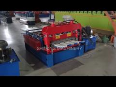 hydraulic roofing curving machine for after roll-formed roof panel