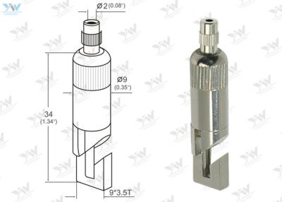 Chine Les avions de diamètre de plongeur de Ø2.0mm câblent des garnitures/haut les cintres légers de baie à vendre