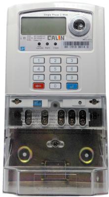 China Anti - Tamper Single Phase Electric Meter , MCB connected STS Prepaid Meters for sale