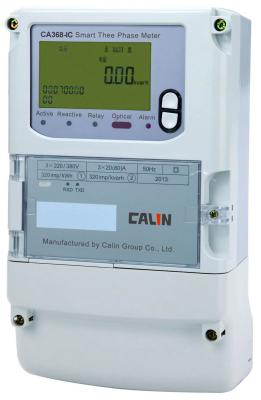 China 4 Wire Three Phase Kilowatt Hour Meter 240V Prepayment Electricity Meters for sale