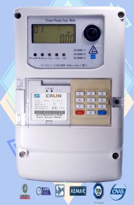 China GSM GPRS AMI Solutions Wireless Electricity  Meter 3  Phase STS prepayment large power user for sale