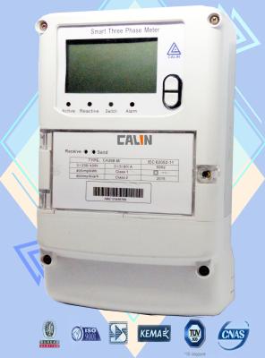 China 4 Channel Commercial Electric Meter , Three Wire / Four Wire 3 Phase Kwh Meter for sale