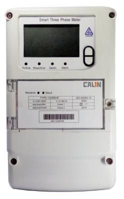 China Credit Mode  Relay Prepaid Electric Meter Multi - Function Four wires Enery Meter for sale