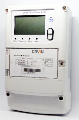 China Interoperable AMR AMI Wireless Electricity Meter , Electricity Prepayment Meter for sale