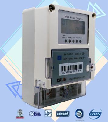 China Commercial Single Phase Power Meter Multi - Function Smart Electric Meters for sale