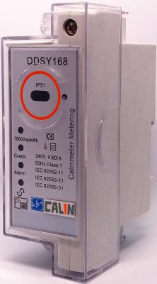 China Audio Feedback Keypad Din Rail Kwh Meter , Single Phase Kwh Meter 240V for sale