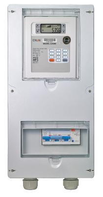 China Single Position Three Phase Electricity Meter Box IP54 With Hinges , Lock And Key for sale
