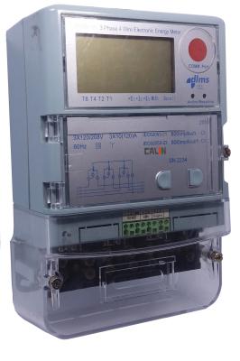 China Commercial Smart Electric Meters , Automated Reading 3 Phase Power Meter Kwh for sale