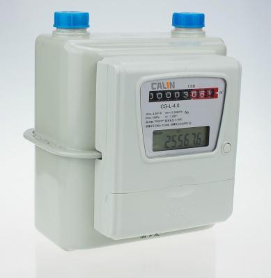 China MODBUS Communication Prepaid Gas Meter AMR AMI Compatibility , Maintenance Free for sale